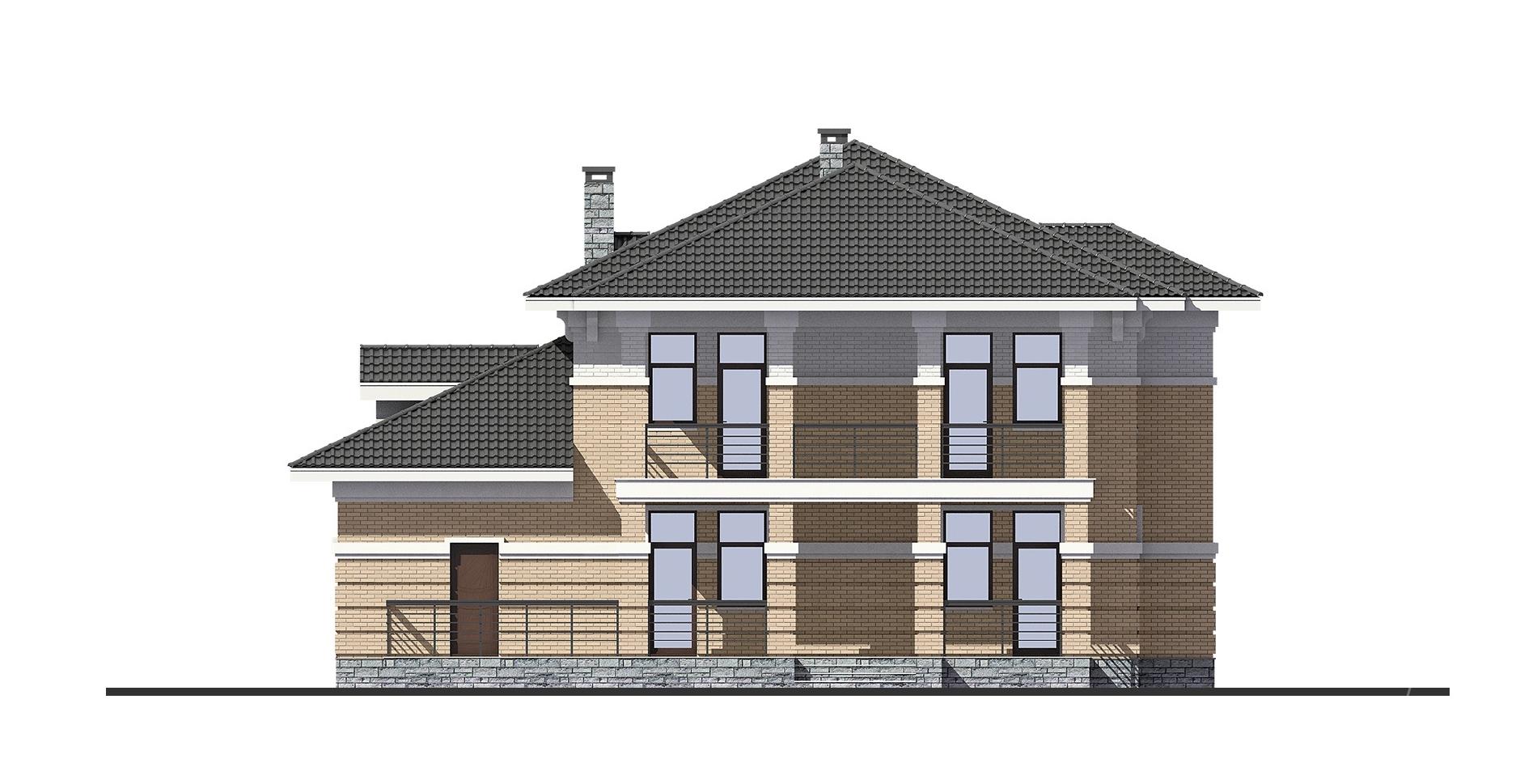 Фасады проекта дома №m-366 m-366_f (2).jpg